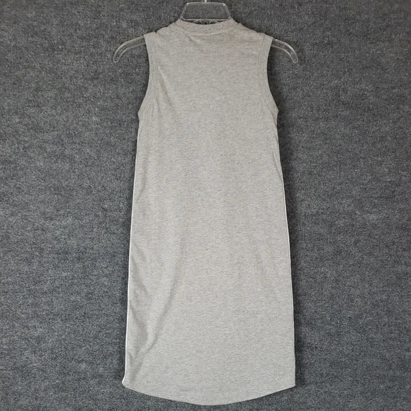 adidas Multi Sport Sleeveless Tank Cotton CHO Dress Grey - Picture 3 of 14